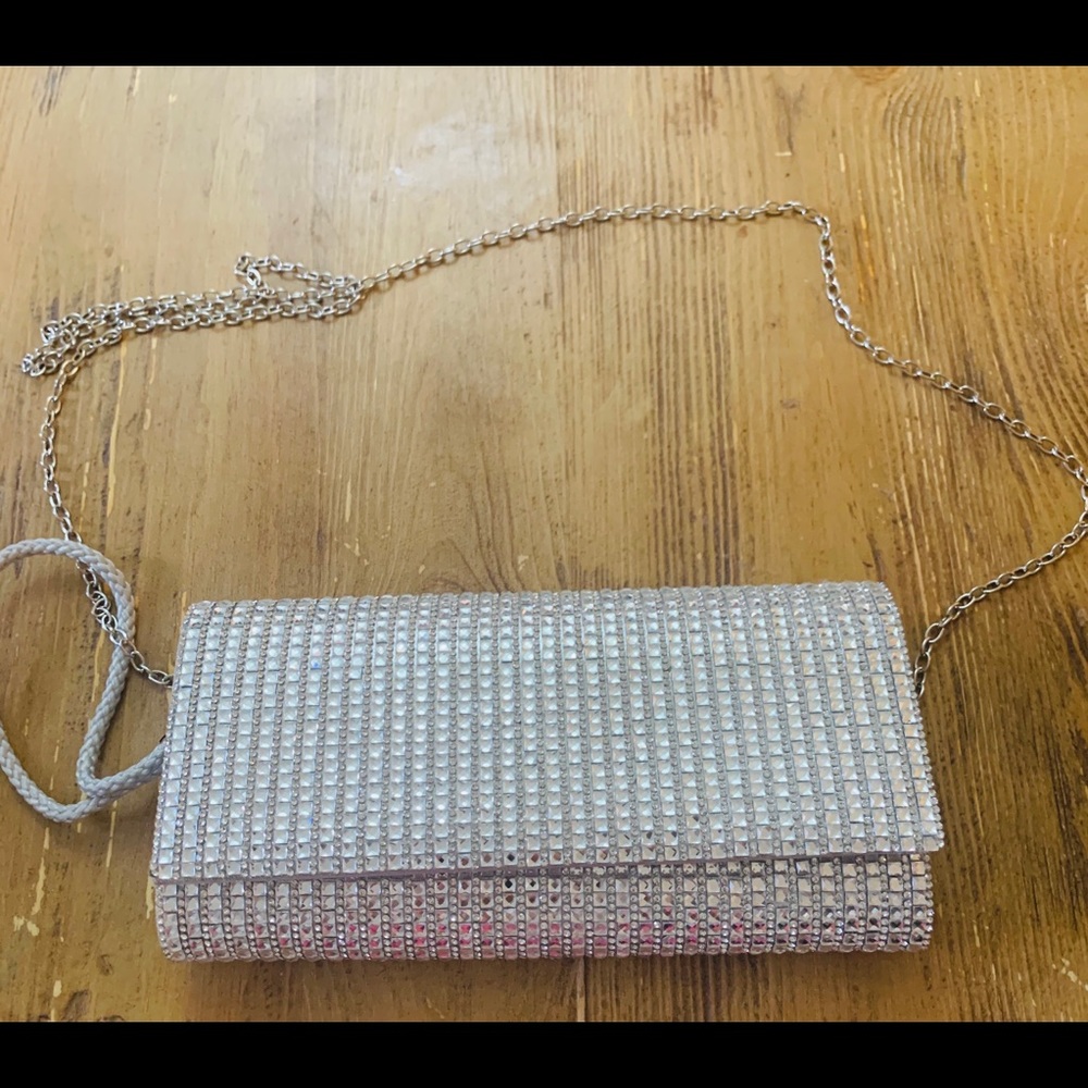 Nina New York Crystal clutch bag
